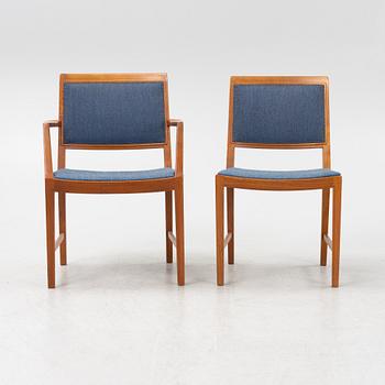 Bertil Fridhagen, a set of 14 chairs, Bodafors, 1960's.