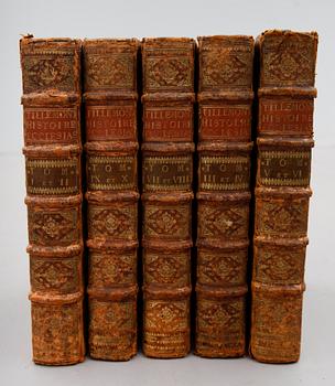 BÖCKER: Memoires pour servir a l'Histoire Ecclesiastique des six Premiers Siecles, le Sieur Lenain de Tillemont, 1732.
