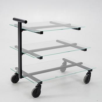 Josef Frank, a tea trolley, model 691, Svenskt Tenn, 2000s.