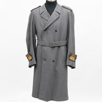 Five Finnish uniform overcoats, second half of 20th Century.