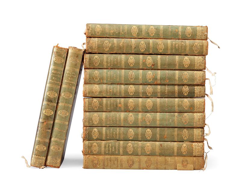 J. E. VON REIDER, Annalen Der Blumisterei für gartenbesitzer, Kunstgärtner, Saamenhändler und Blumenfreunde, 12 vol.