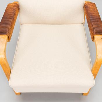 Alvar Aalto, armchair model 48, O.Y. Huonekalu- ja Rakennustyötehdas A.B., Finland 1950s.