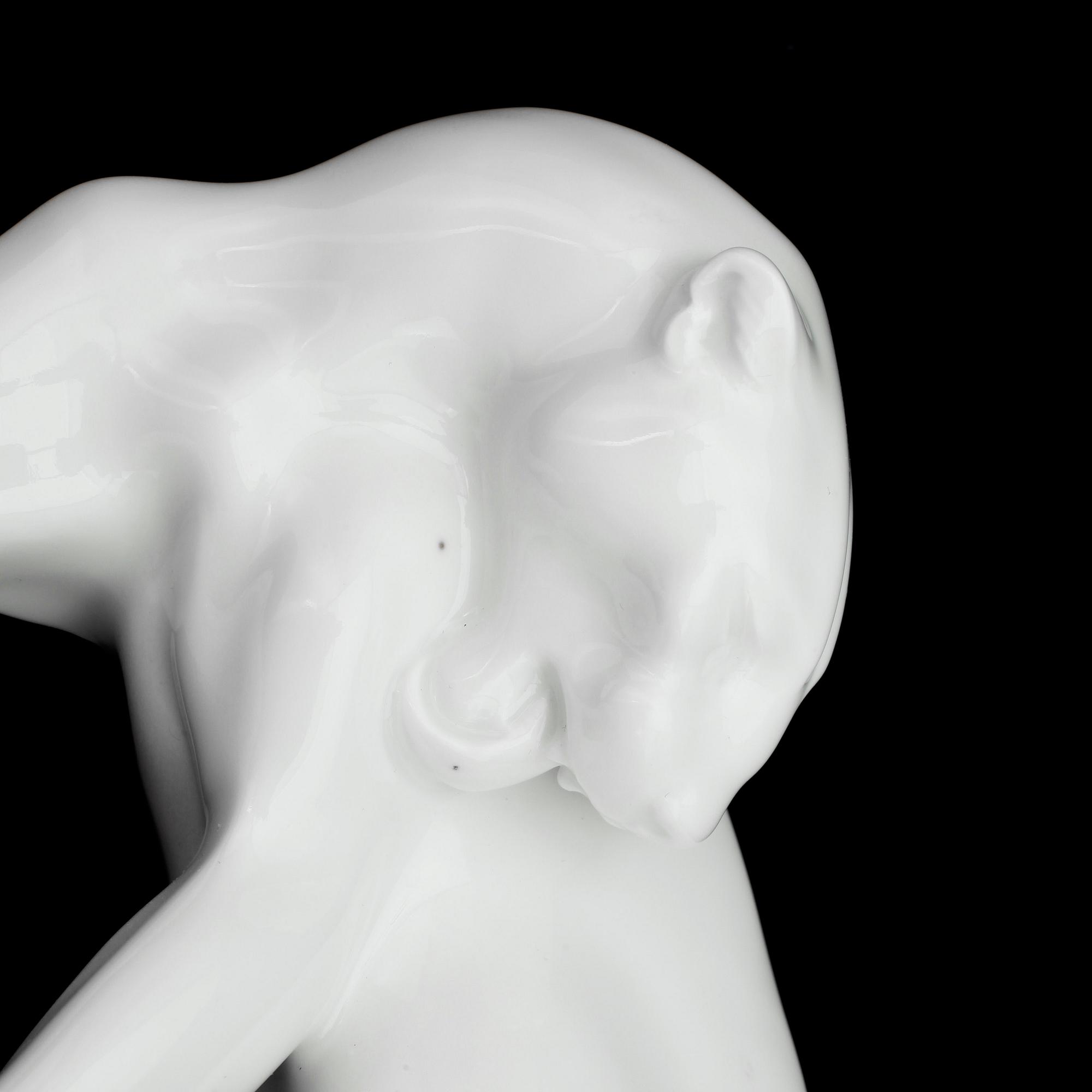 FIGURIN, porslin, Meissen.