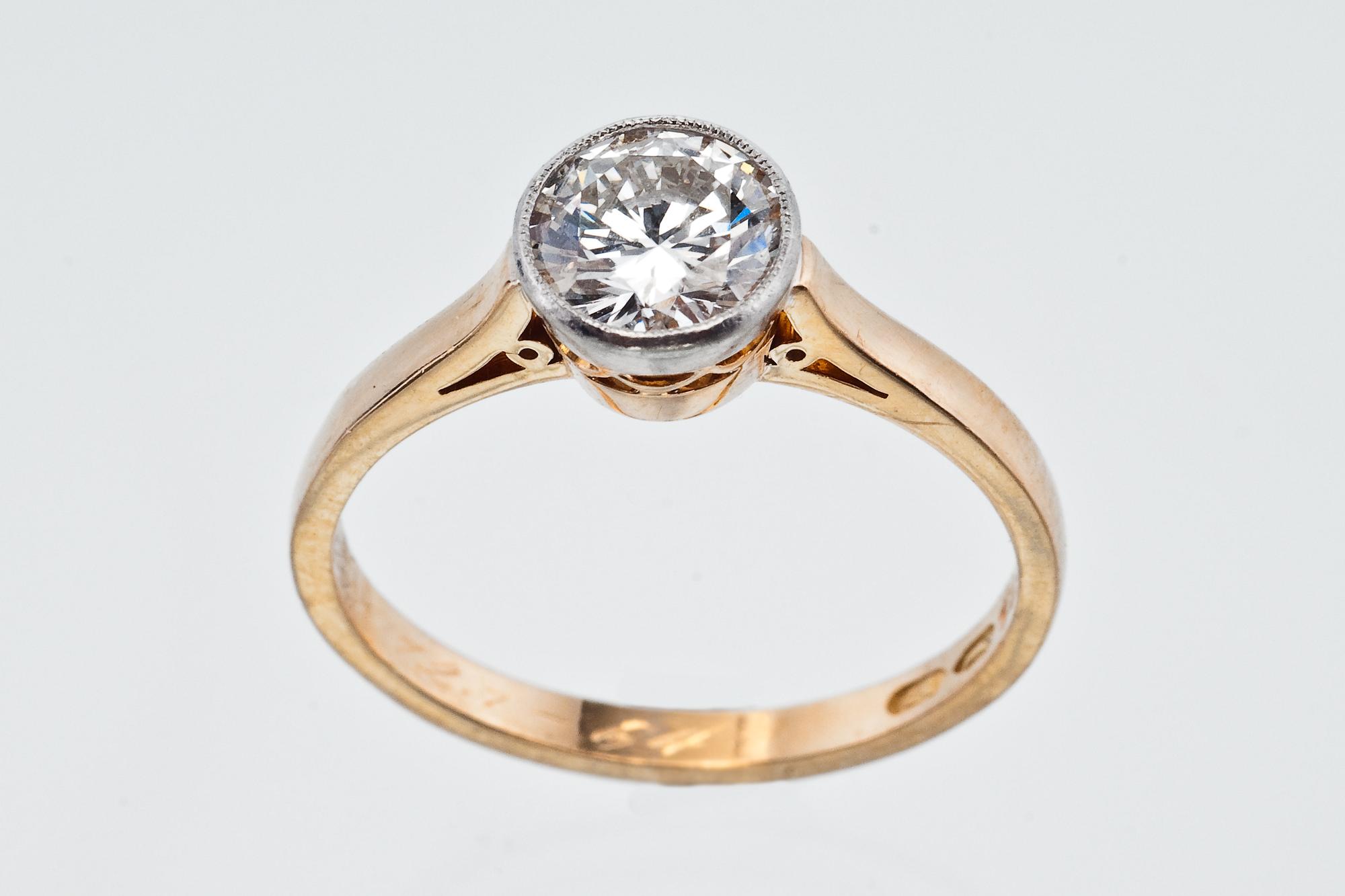 DIAMANTRING 1,0 ct.