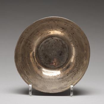 SKÅL, silver. Sen Qingdynasti omkring 1900.
