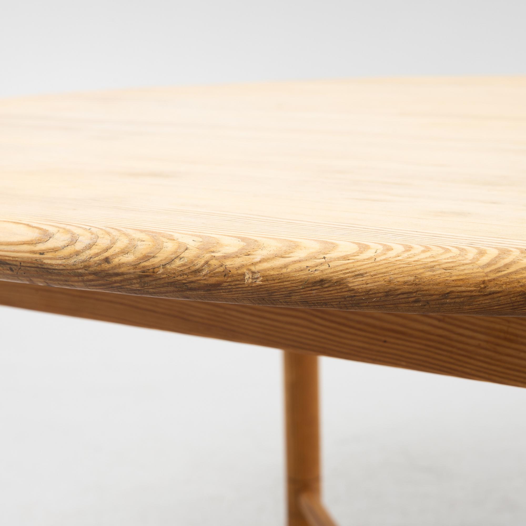 Margareta Åberg, a pine coffee table, mid/second half of the 20th century.