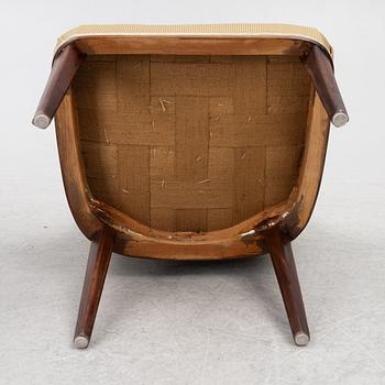A pair of Swedish Modern armchairs, 1940's/50's.