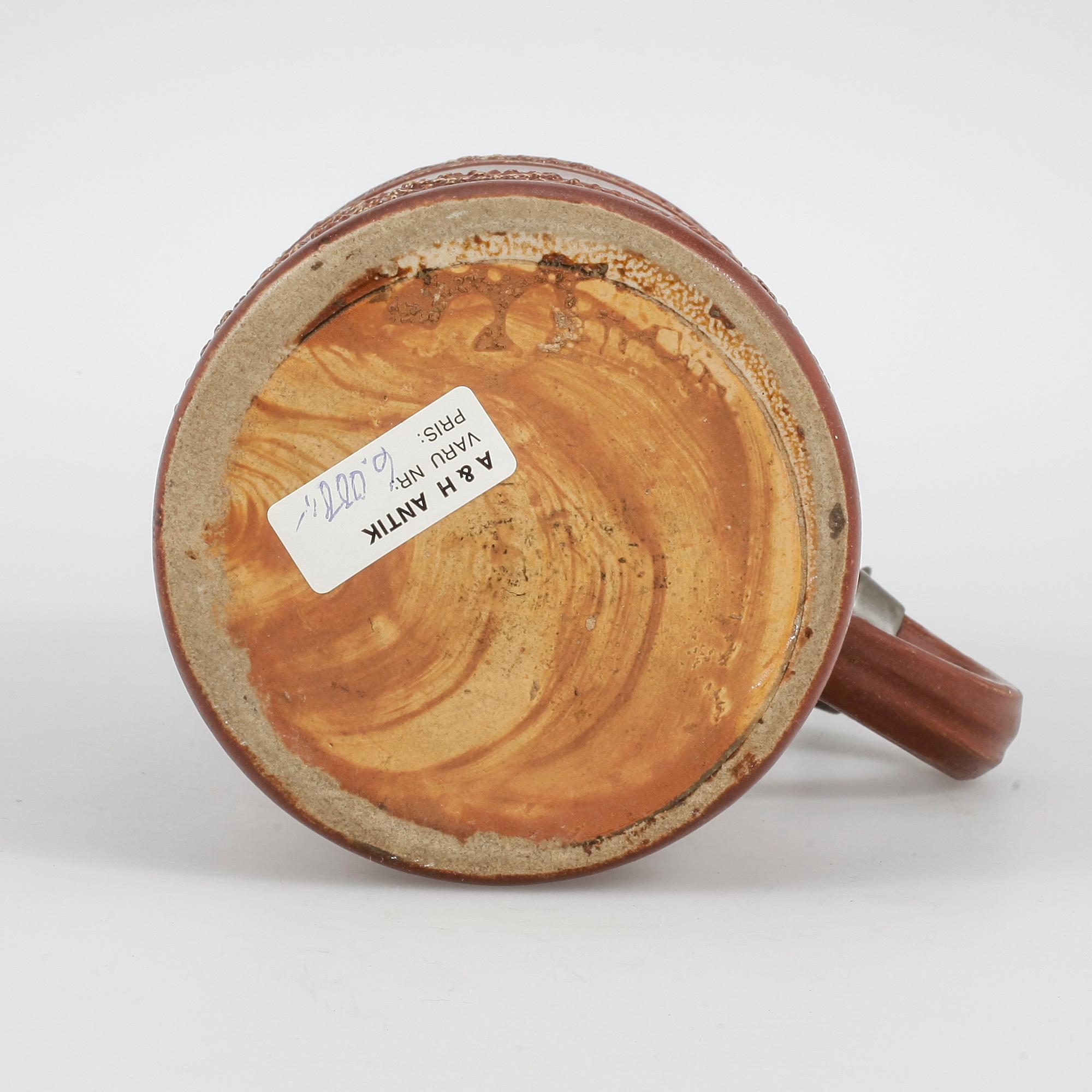 STOP, stengods, troligen Bayern, 1700-tal.