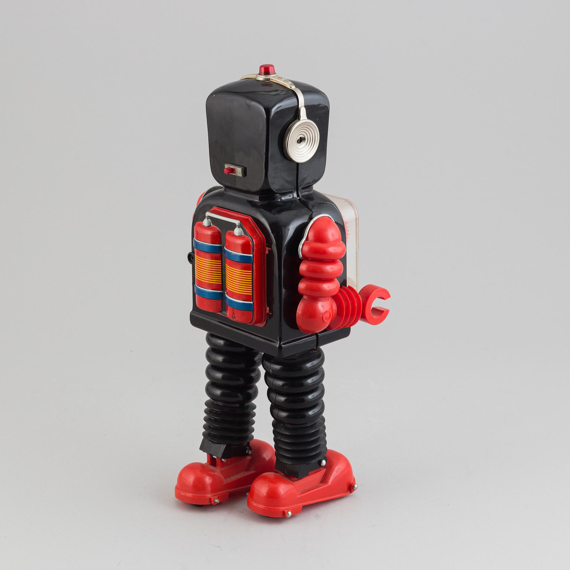Blink A Gear Tin Robot, Taiyo, Japan, 1960-tal.