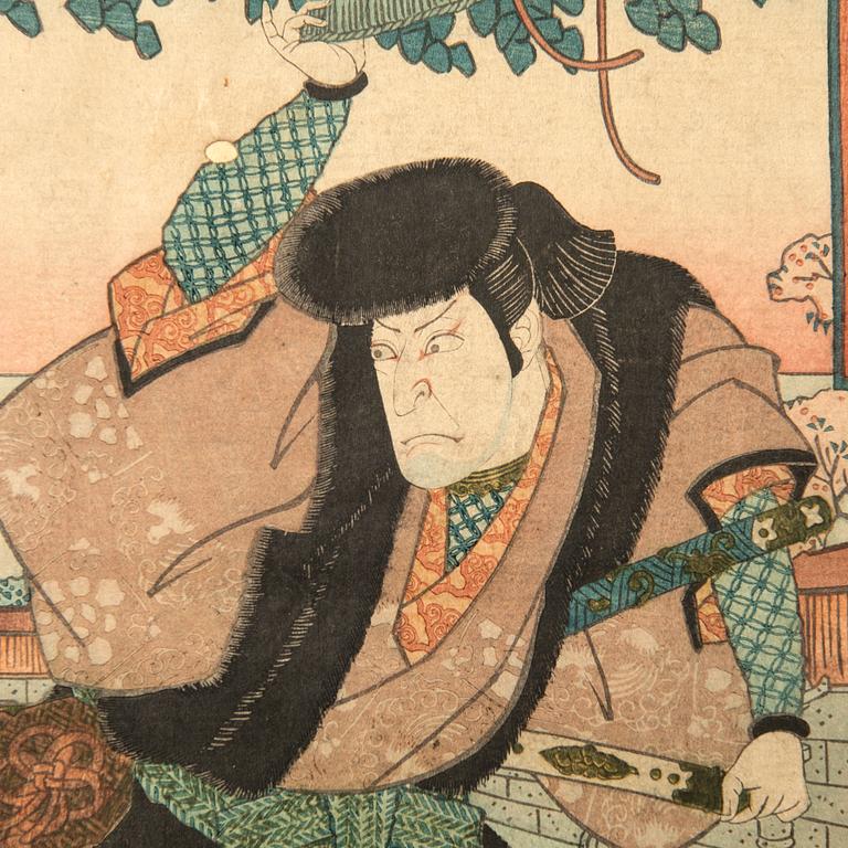 Hasegawa Sadanobu, Kabuki, Nakamura.