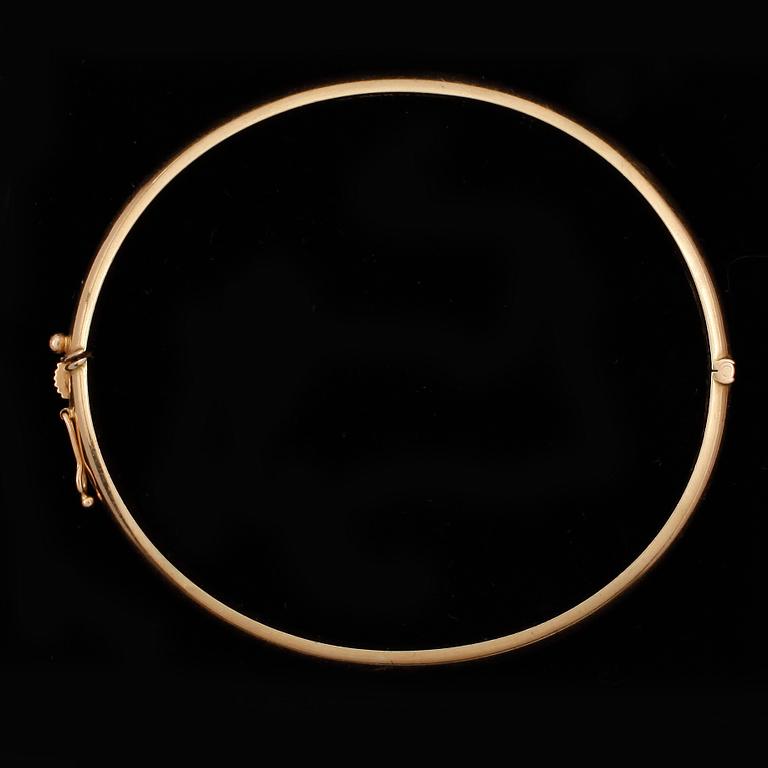 ARMBAND, 18k guld, saknar stämplar. Vikt ca 13 gr.