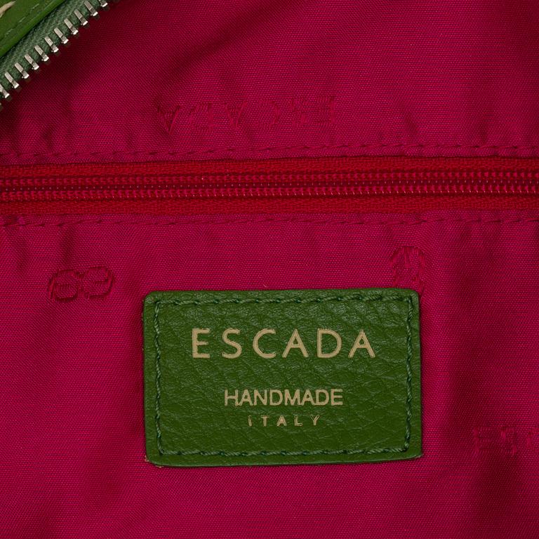 Escada leather bag.