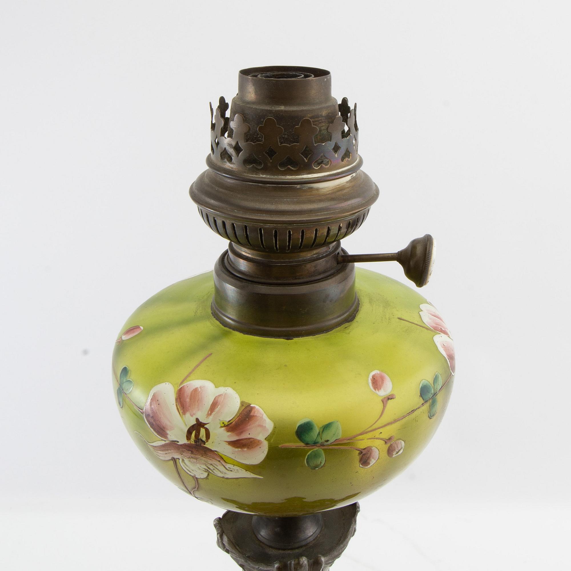 Table foot lamp, Art Nouveau, early 20th century.