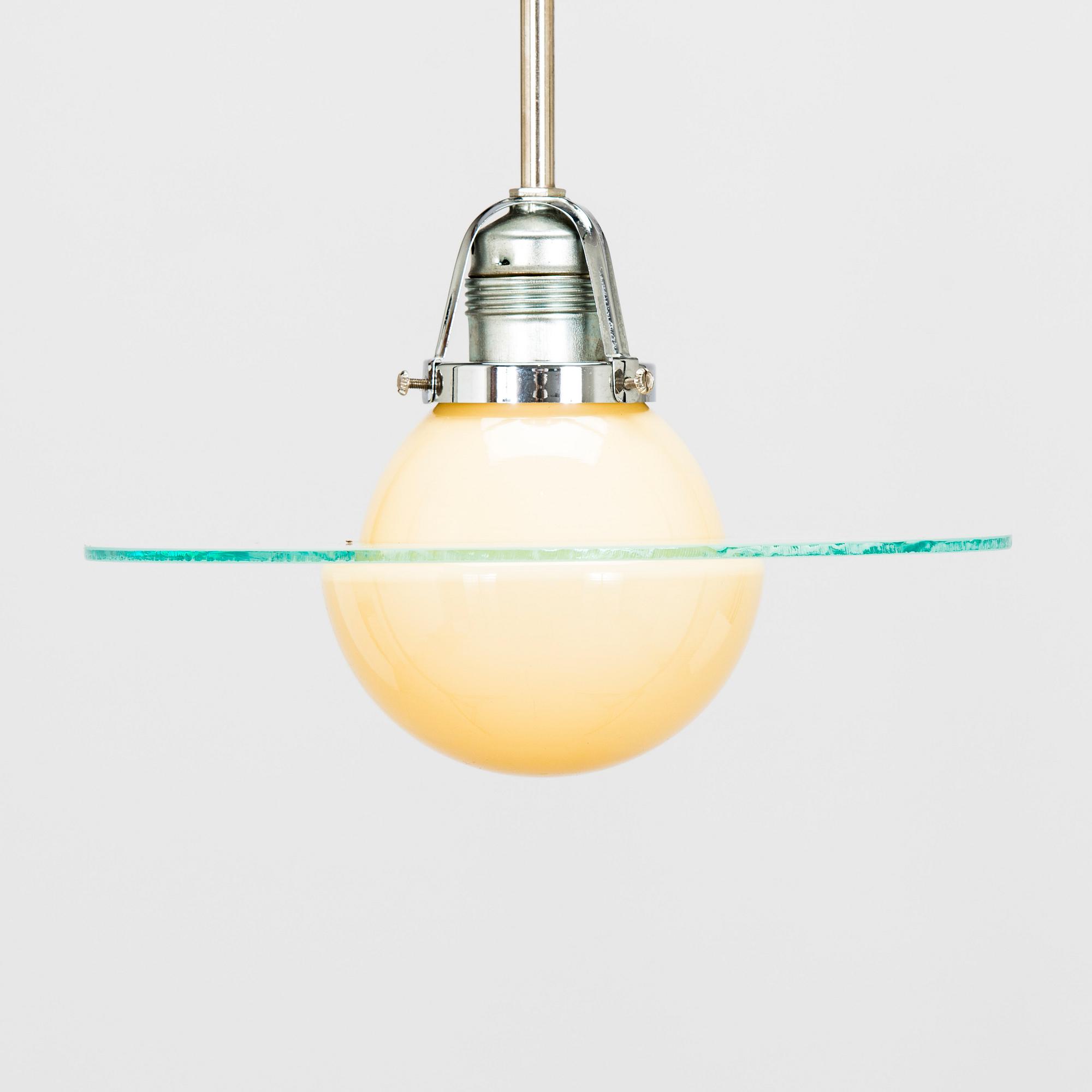 Ceiling lamp, so-called "Saturnus" 1930s.