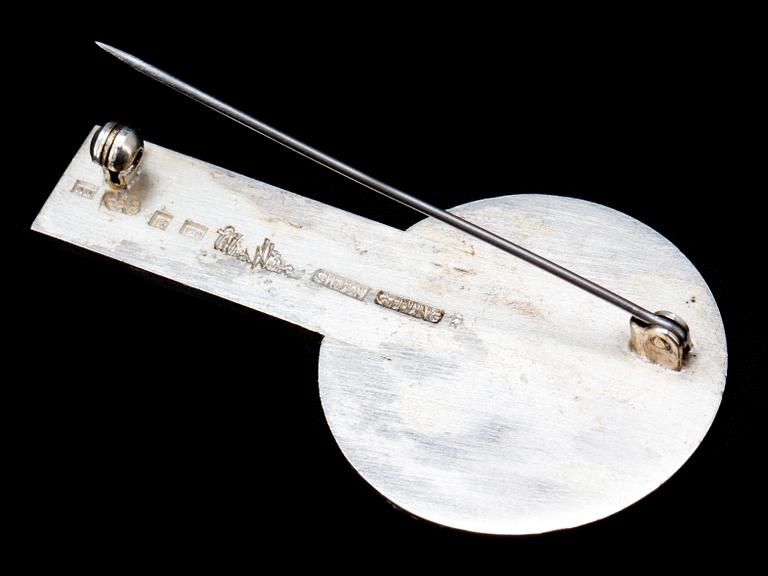 BROSCH, sterling. Wiwen Nilsson, Lund 1962. Vikt ca 14 g.