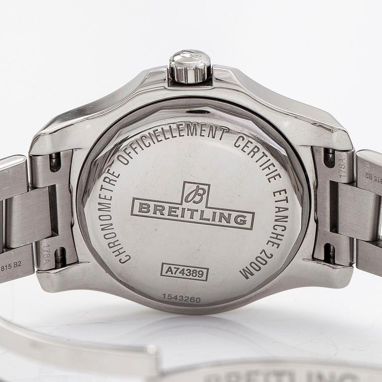 Breitling, Colt, Chronometre, wristwatch, 36 mm.