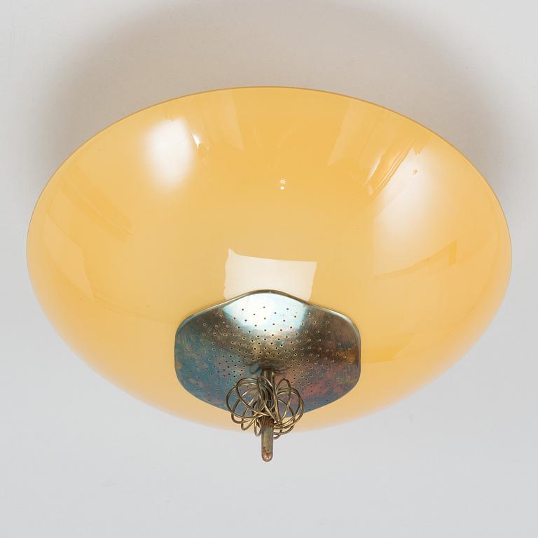 Paavo Tynell, Ceiling lamp for Taito. Made to order 1950.