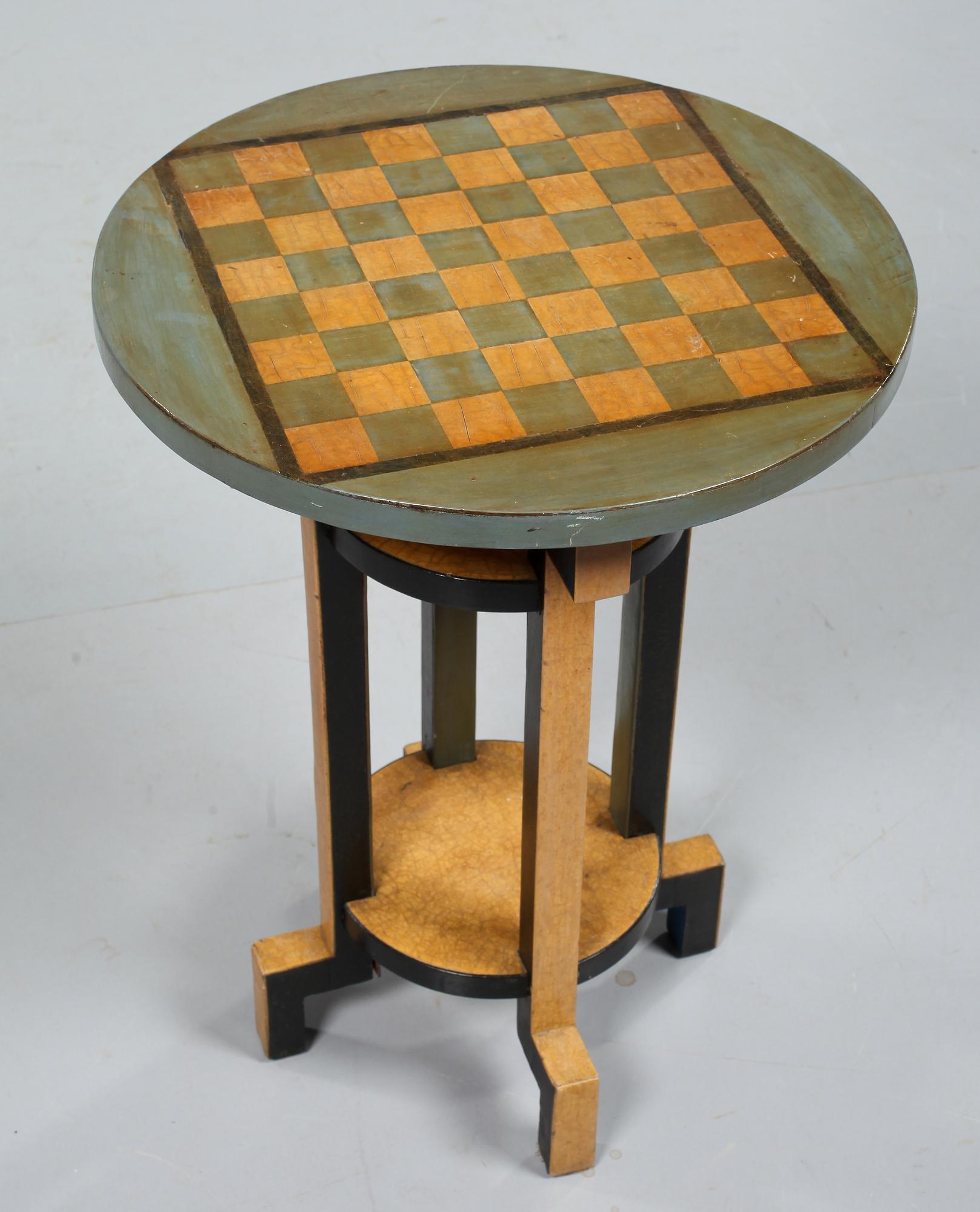 SCHACKBORD, 1900-talets första hälft.