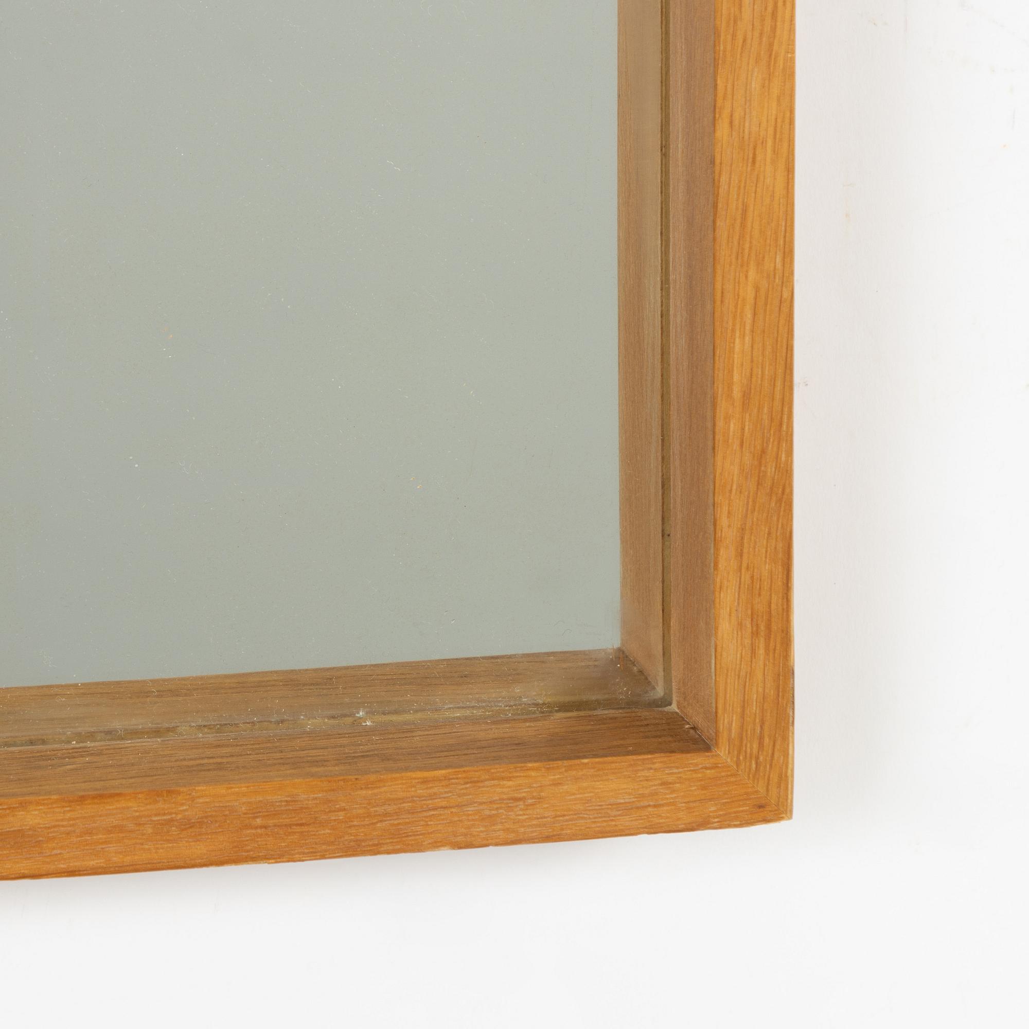 Mirror, "Sune", Glass & Wood, Hovmantorp, 1960s.