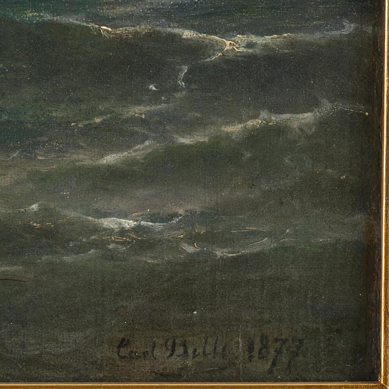 Carl Ludwig Bille, Off coast.