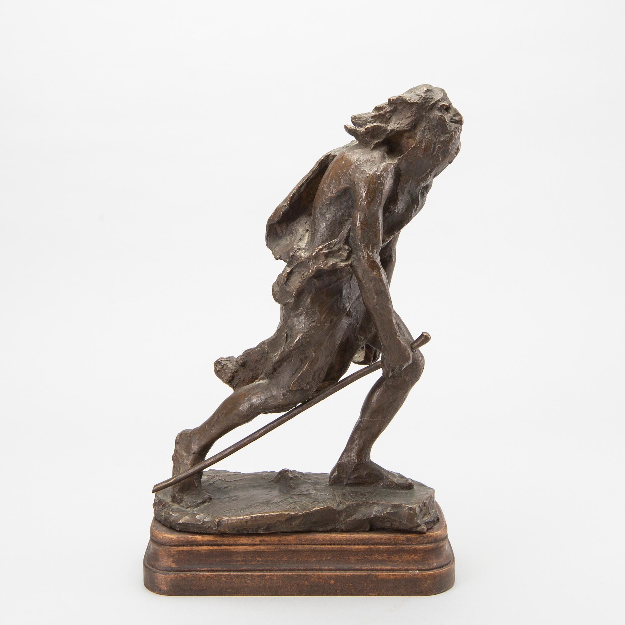 UNKNOWN ARTIST, bron sculpture, indistinctly signed and marked Paris.