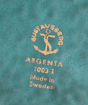 PARTI KERAMIK, 6 delar, bl.a Argenta o Carrara, Wilhelm Kåge Gustavsberg.