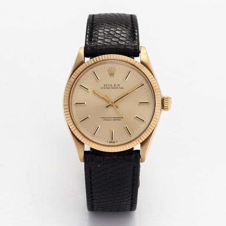 Rolex, Oyster Perpetual, wristwatch, 34 mm.
