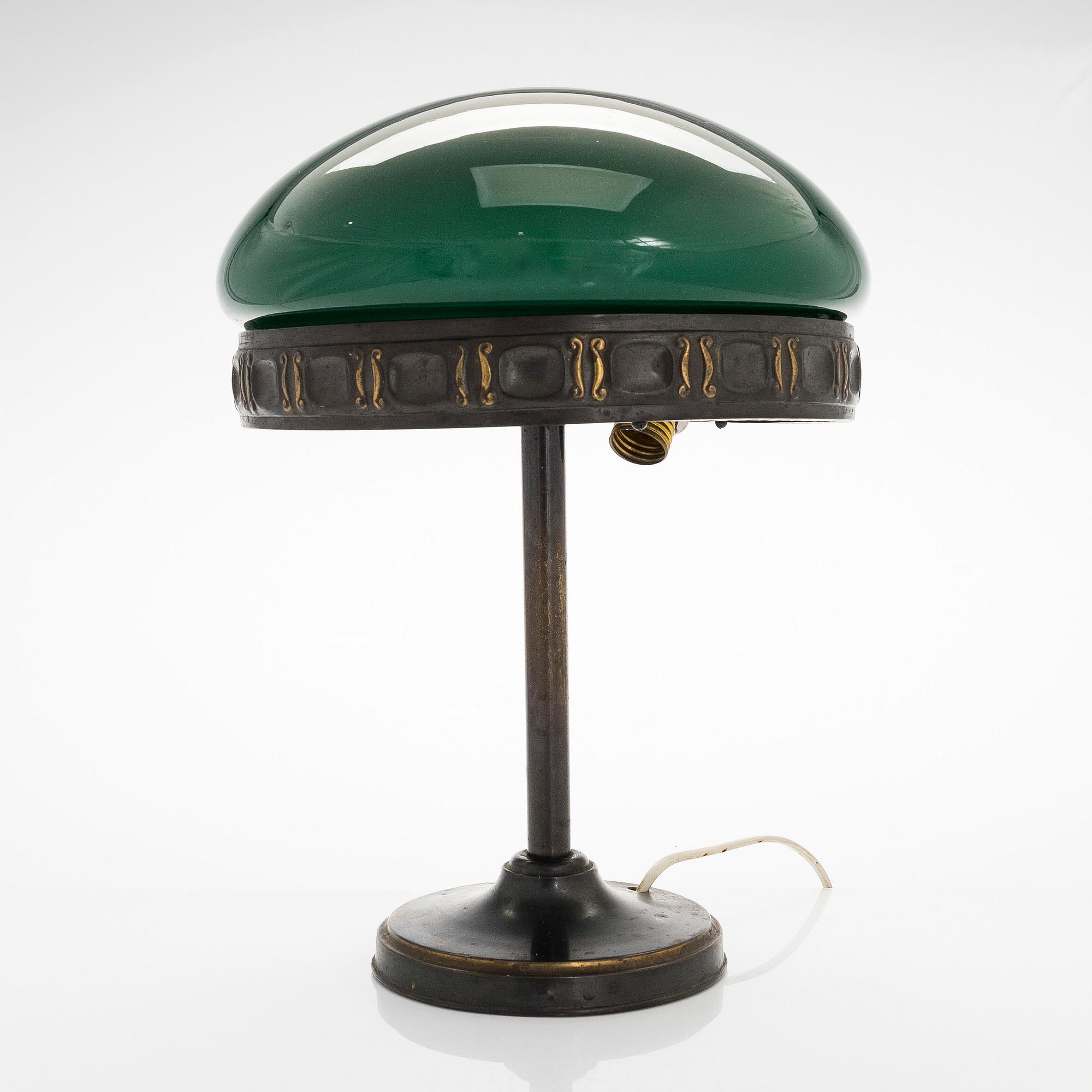Bordslampa, Jugend, 1900-talets början.