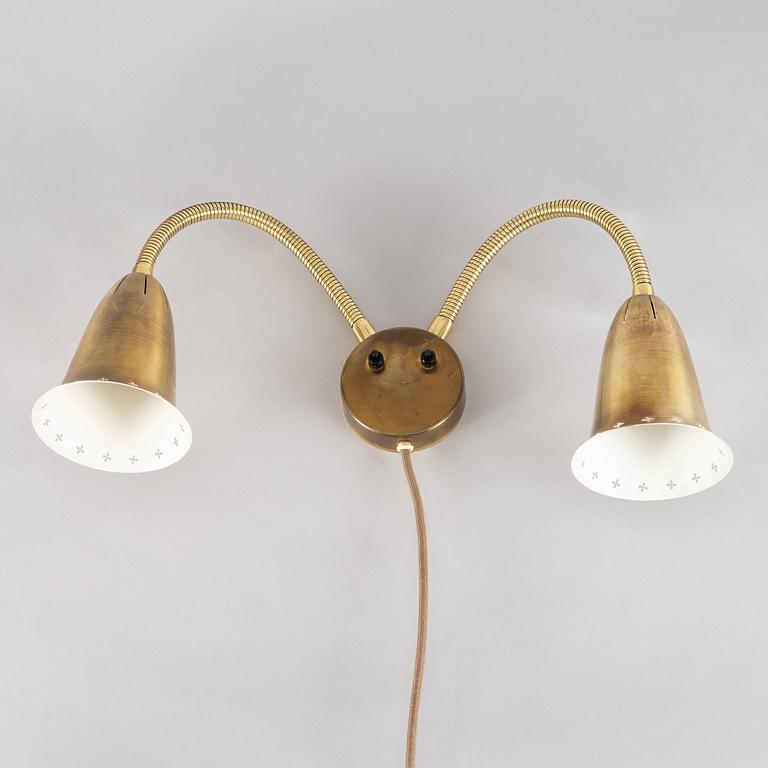 Edvard Hagman AB, vägglampa, 1940-50-tal.