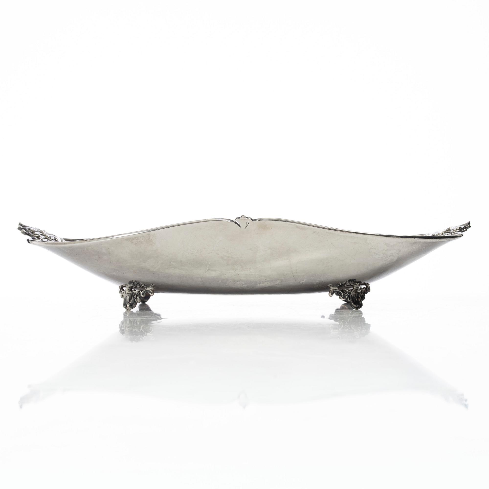 Korgfat, silver, Italien 1934-1944.