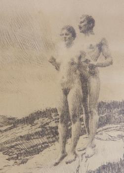 ZORN, ANDERS, efter. Grafiska blad, 4 st, utgivna av Bengtssons lito AB.