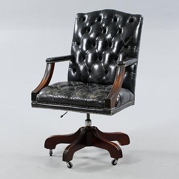 An office chair in english style, second half of the 20th century.