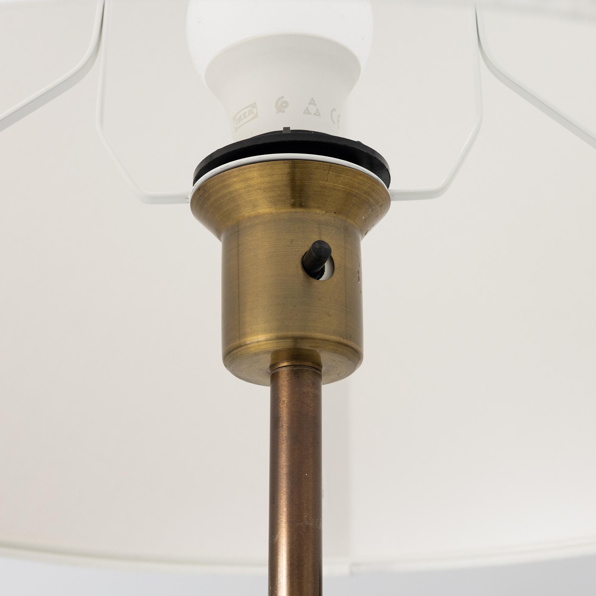 Golvlampor ett par, Nybro Armaturfabrik, 1900-talets andra hälft.