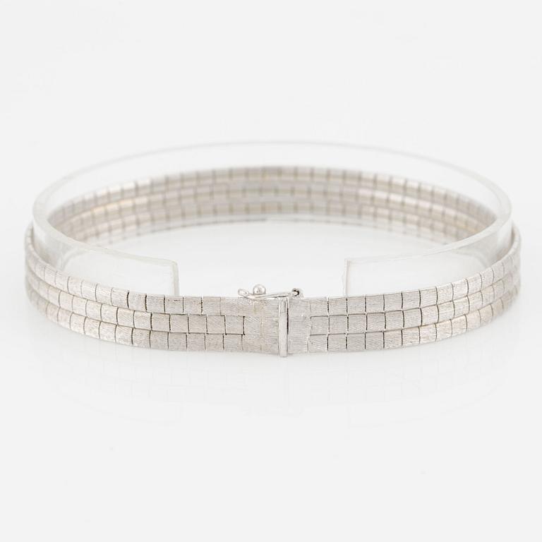 Armband 18K vitguld.