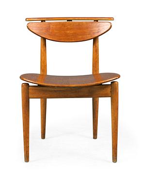 A Finn Juhl teak and oak chair, Bovirke, Denmark 1950-60´s.