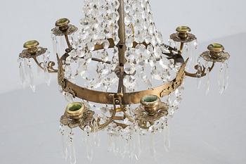 LJUSKRONA, empirestil, omkring 1900.