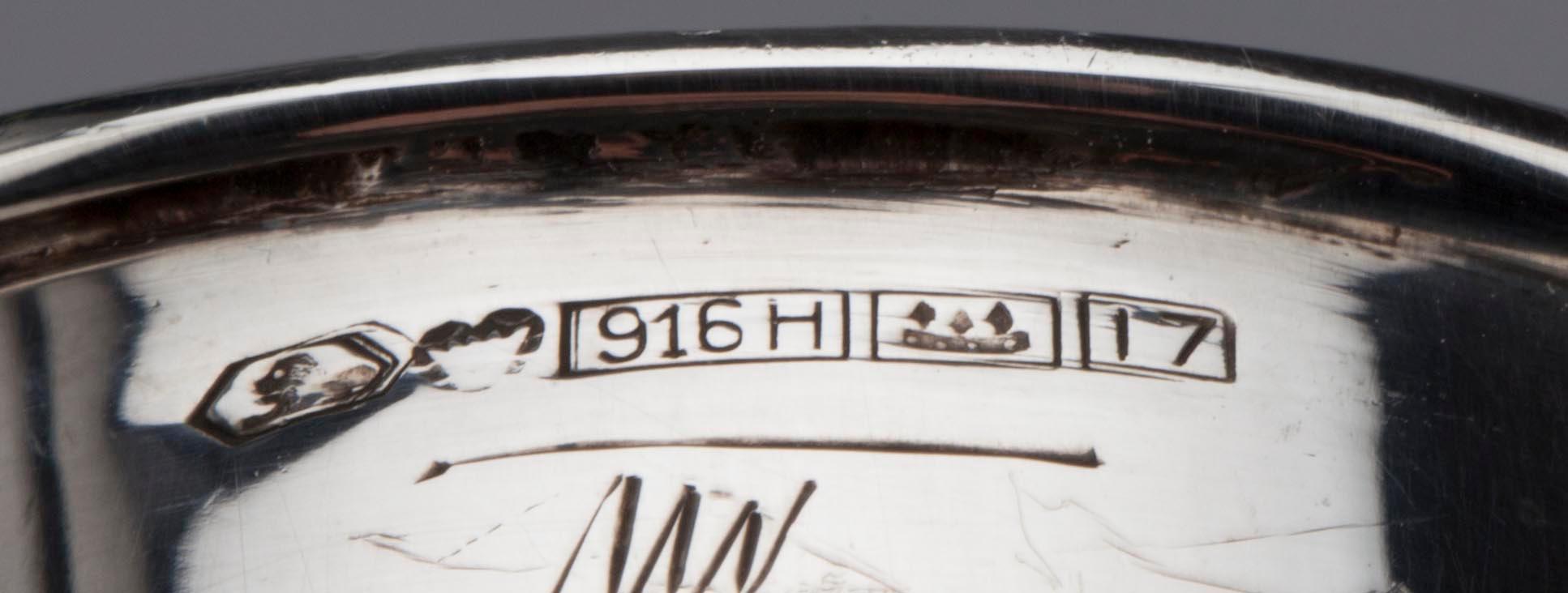 VAS, silver, "Liekki" Tapio Wirkkala, Kultakeskus, Tavastehus 1962.