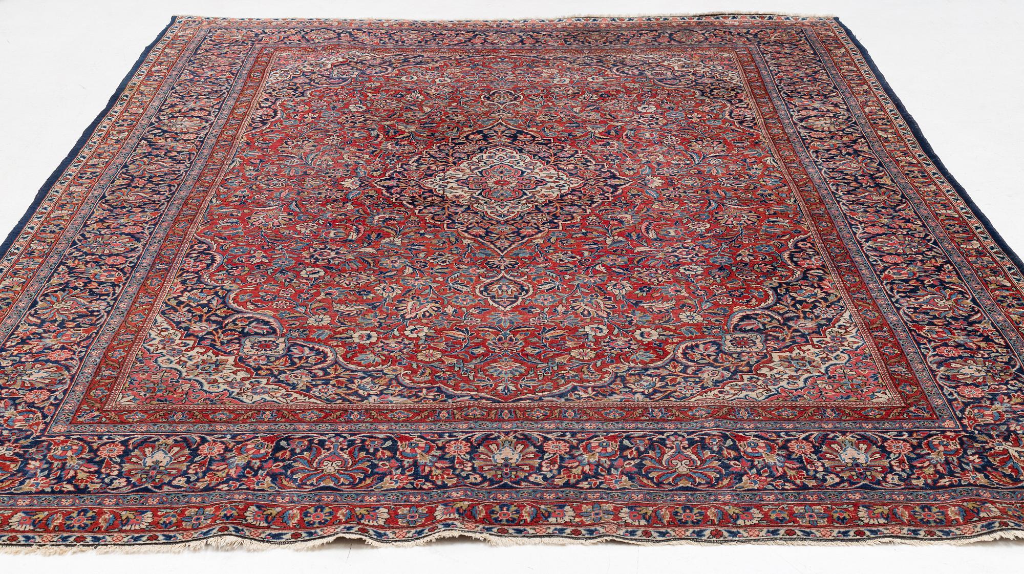 Rug, Kashan, approx. 360 x 255 cm.