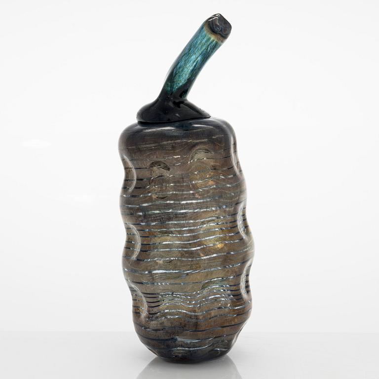 Oiva Toikka, glasskulptur, signerad Oiva Toikka Nuutajärvi Notsjö.