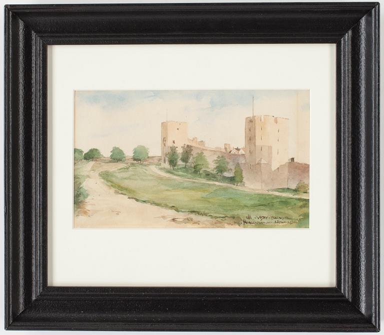 GUSTAF RYDBERG, tillskriven, akvarell, signerad.