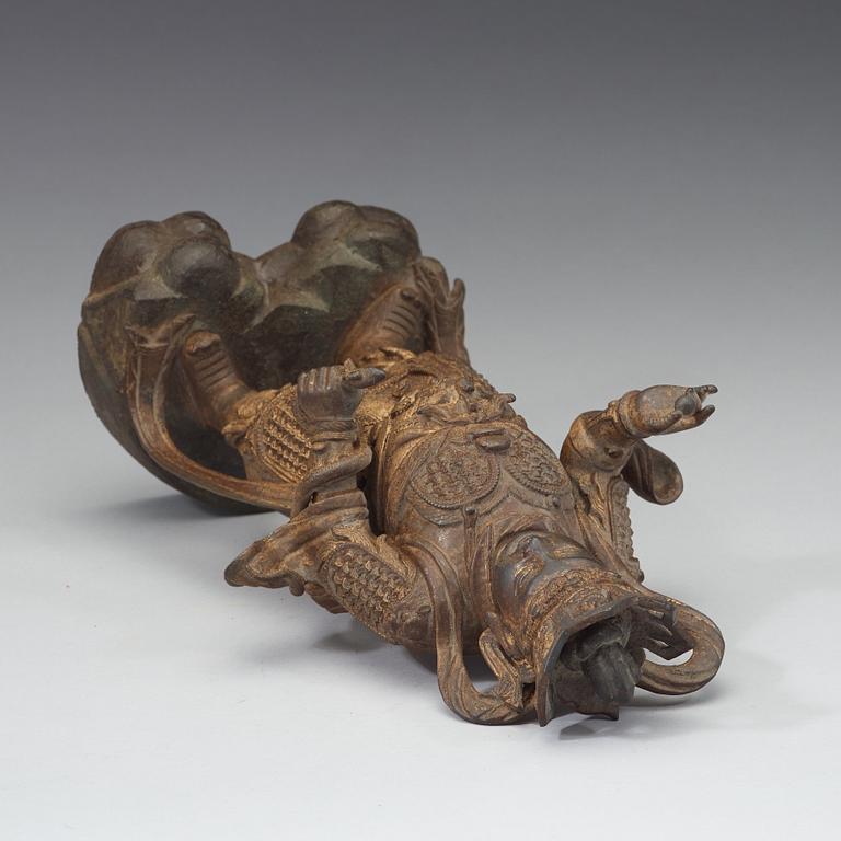 SKULPTUR, brons. Mingdynastin (1368-1644).