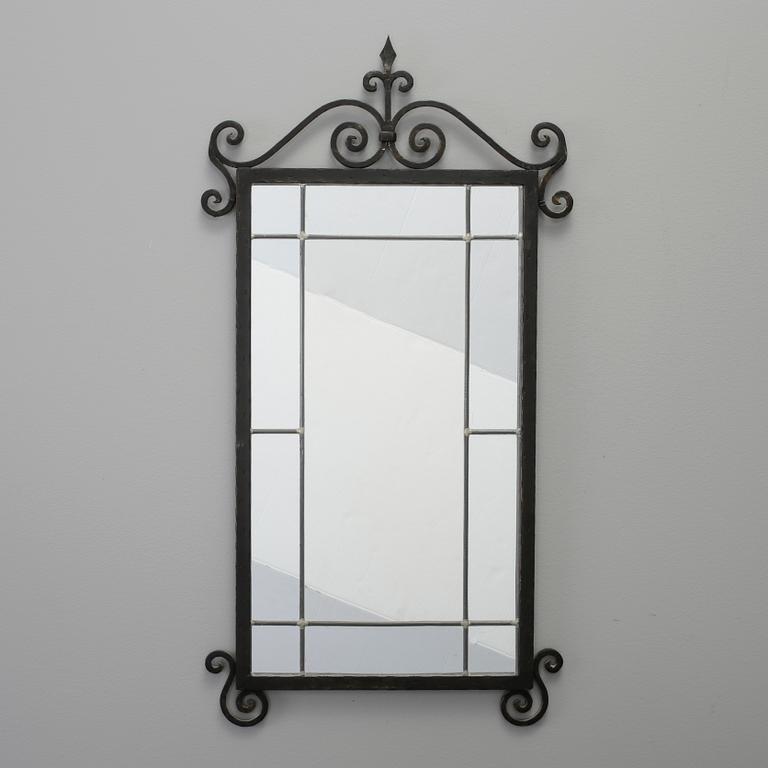 SPEGEL, smidesjärn, Art deco, 1920/30-tal.