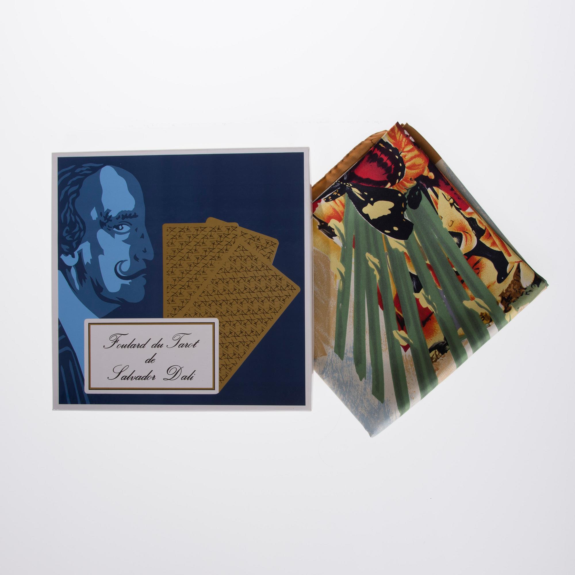 SCARF, "Foulard du Tarot de Salvador Dali".