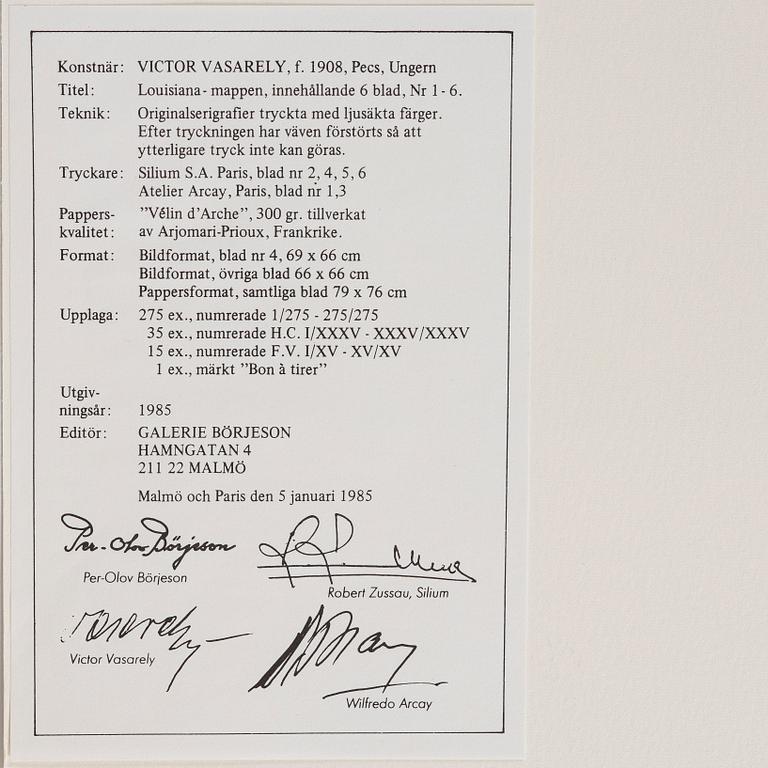 Victor Vasarely, "Louisiana 1".