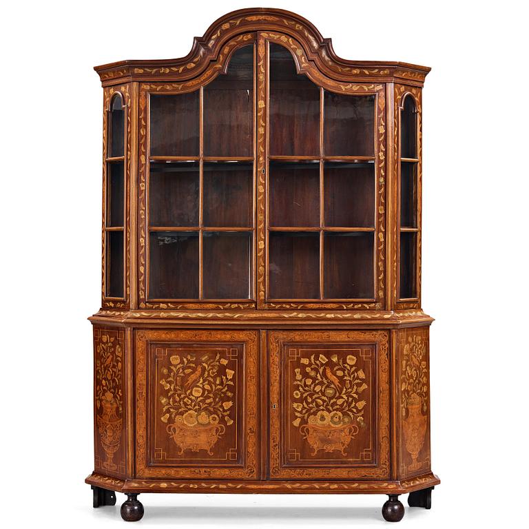 A Dutch late 19th century cabinet.