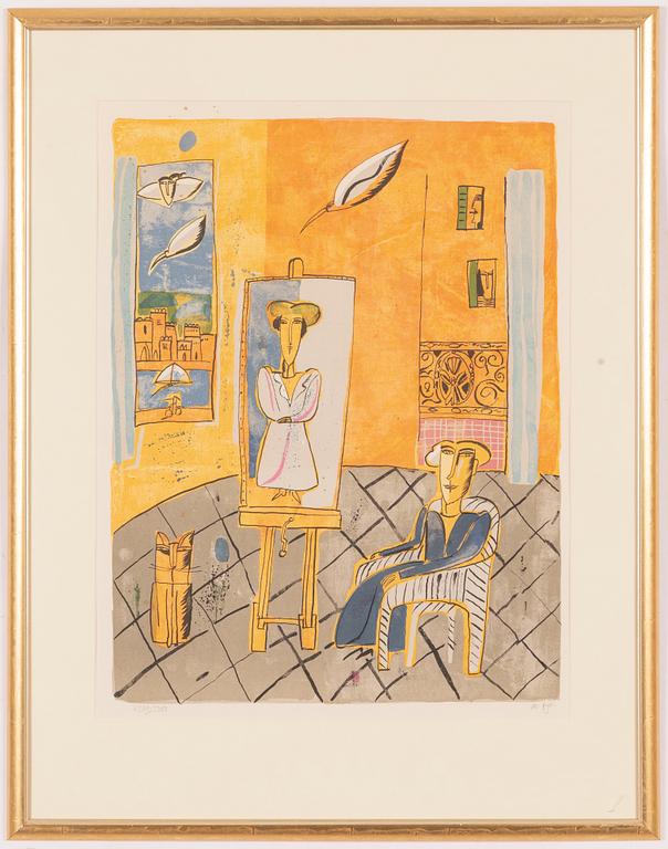 Madeleine Pyk, "I ateljén".