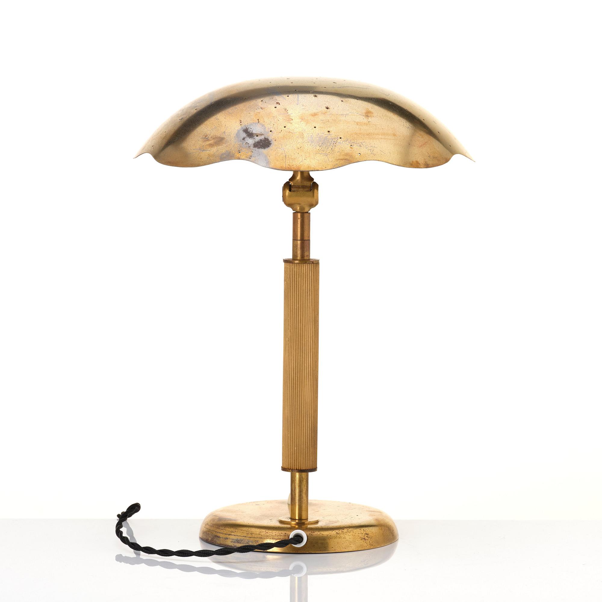 Harald Notini, bordslampa, modell "15295", Arvid Böhlmarks Lampfabrik, 1940-tal.