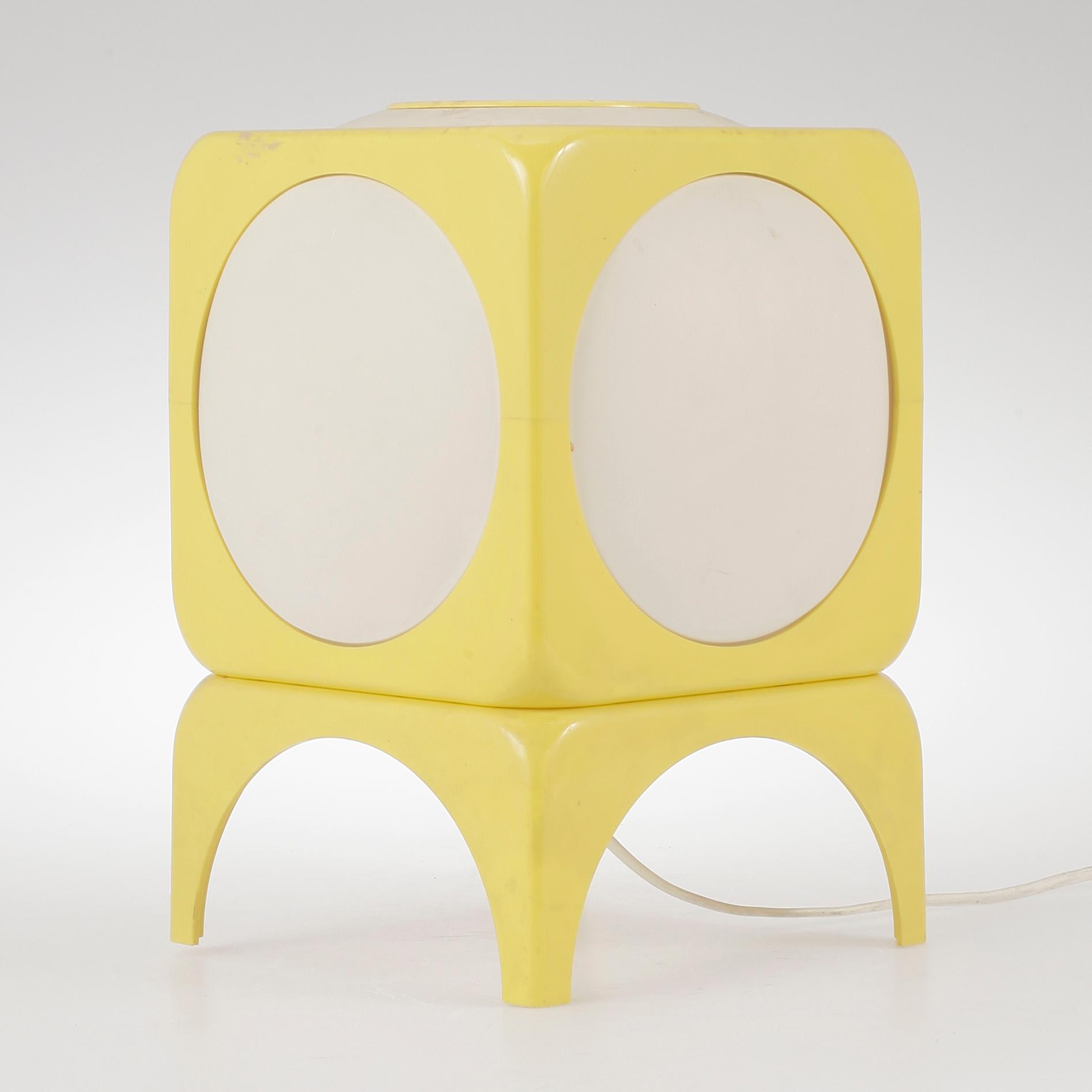 BORDSLAMPA, 1960-70 tal.