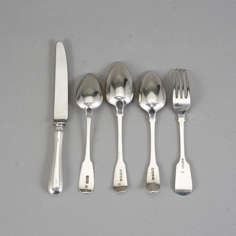 BESTICK, 23 st, silver, England. Vikt ca 1200 g inklusive blad.