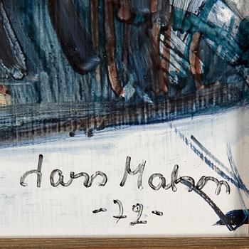 LARS MATSON, panel signed Lars Matson and dated 72.